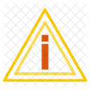 Hazard Road Warning Icon