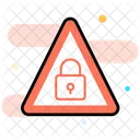 Encryption Hazard Protection Firewall Icon