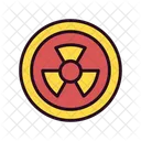 Radiation Radioactive Rays Atomic Icon
