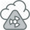 Hazardous Risk Cloud Icon