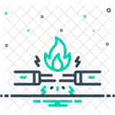 Hazardous Dangerous Perilous Icon