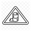 Hazardous Material Storage Icon