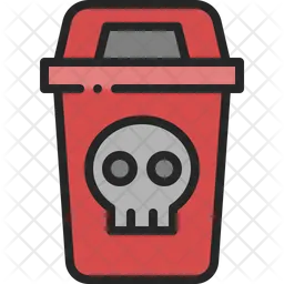 Hazardous waste  Icon