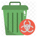 Hazardous Waste Toxic Waste Garbage Icon