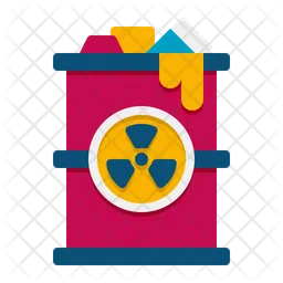 Hazardous Waste  Icon
