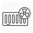 Hazardous Waste Container Hazardous Waste Garbage Icon