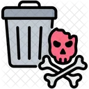 Hazardous Waste Danger Waste Icon