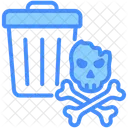 Hazardous Waste Danger Waste Icon