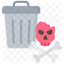 Hazardous Waste Danger Waste Icon