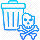 Hazardous Waste Danger Waste Icon