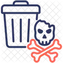 Hazardous Waste Danger Waste Icon