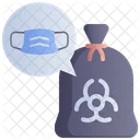 Hazardous Waste Contaminated Icon
