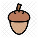 Hazelnut Dryfruit Food Icon
