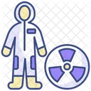 Hazmat Suit Coronavirus Protection Icon