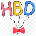Decoration Celebrate Birthday Icon