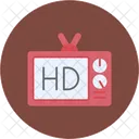 Hd Tv Television Icon