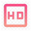 HD Bildschirm Video Symbol