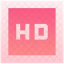 HD Bildschirm Video Symbol