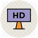 Hd Screen Tv Icon
