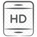 HD-Bildschirm  Symbol