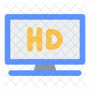 HD-Fernseher  Symbol