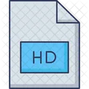 Hd File  Icon