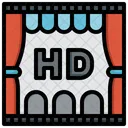 Hd Film Video Player Multimedia Option Icon