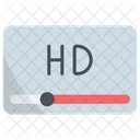 HD Film HD Inhalt Symbol