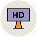 Hd Screen Tv Icon