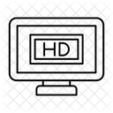 Hd Screen Video Icon