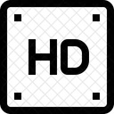 Hd Movie Format Icon