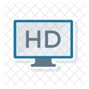 HD 모니터  아이콘