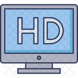 HD movie  Icon