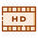 Hd Movie High Defininition Movie Icon