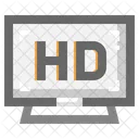 HD 화면  아이콘