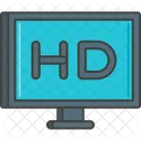 HD 영화 TV 아이콘