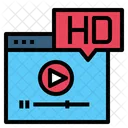 HD-Video  Symbol