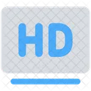 Video Streaming Quality Icon