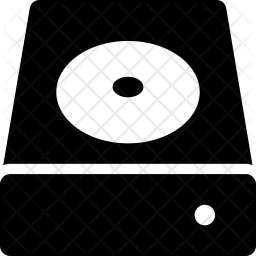 Hdd Icon Of Glyph Style Available In Svg Png Eps Ai Icon Fonts