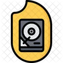 Hdd Data Fire Icon