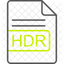 Hdr File Format Icon