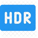 HDR 사진 높음 아이콘