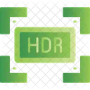 Hdr Dynamic Range Imaging Icon