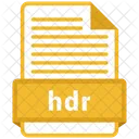 HDR-Datei  Symbol