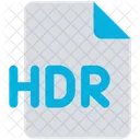 HDR-Datei  Symbol