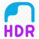 Hdr Hdr File Gif Files Icon