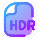 Hdr Hdr File Gif Files Icon