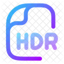 Hdr Hdr File Gif Files Icon