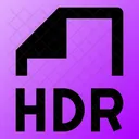 Hdr Hdr File Gif Files Icon