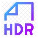 Hdr Hdr File Gif Files Icon